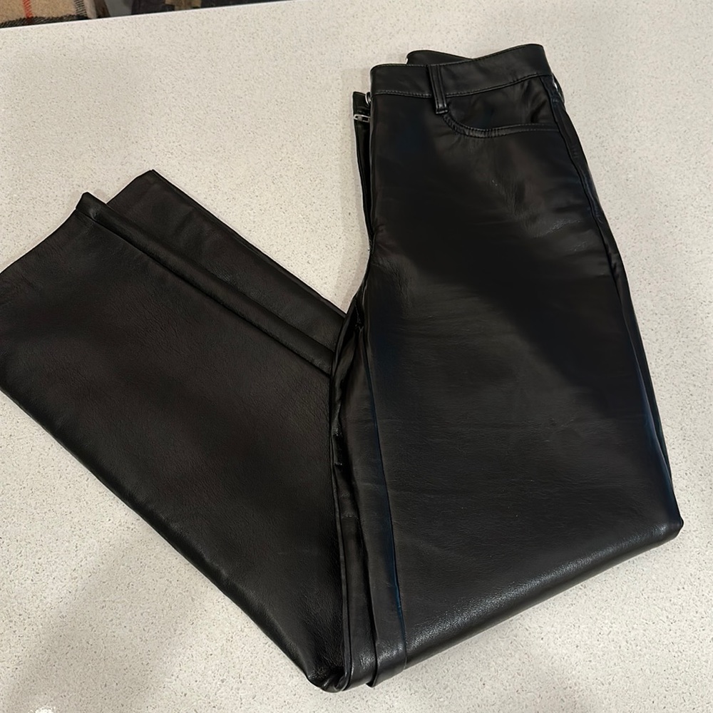 Melina Vegan Leather Pants- Aritzia